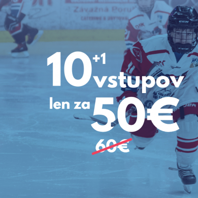 Výhodná cena permanentky na Hokejku a Puk